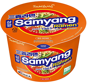 Samyang~Лапша-рамен быстрого приготовления со вкусом говядины (Корея)~Ramen