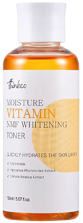 Thinkco~Увлажняющий тонер с витаминами для сияния кожи~Moisture Vitamin NMF Whitening Toner